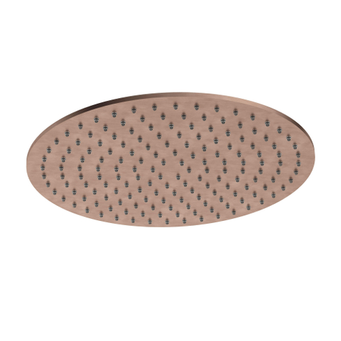 Hotbath Archie Hoofddouche - rond - 30cm - PVD - geborsteld koper SW799000