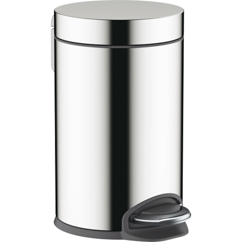 Hansgrohe Addstoris Pedaalemmer - 3 liter - softclose - hoogglans chroom SW651501