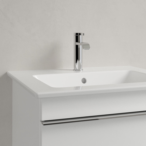 Villeroy & Boch Venticello lavabo - avec 1 trou de robinet 60x50cm - (adapté pour 3 trous de robinet) avec trop-plein blanc 1025150