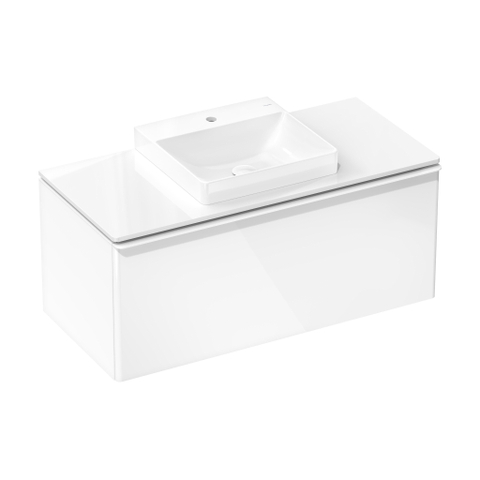 Hansgrohe Xelu Q wastafel - 50x48x8cm - 1 kraangat - inbouw - wit SW996226