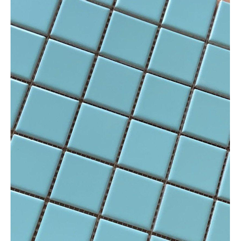 Villeroy & Boch Pro architectura 3.0 vloertegel - 5x5cm - 6mm R9 - Lagoon Blue (mat blauw) SW494512