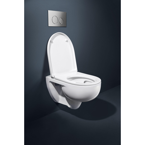 Geberit Renova hangtoilet – TurboFlush – diepte 54 cm – met softclose zitting quickrelease – glans wit SW1235317