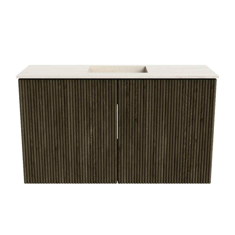 Mondiaz JOYA-DLUX 70cm toiletmeubel - kleur Shadow - Wastafel FAYE positie Midden Zonder kraangat kleur Meli. SW1424870
