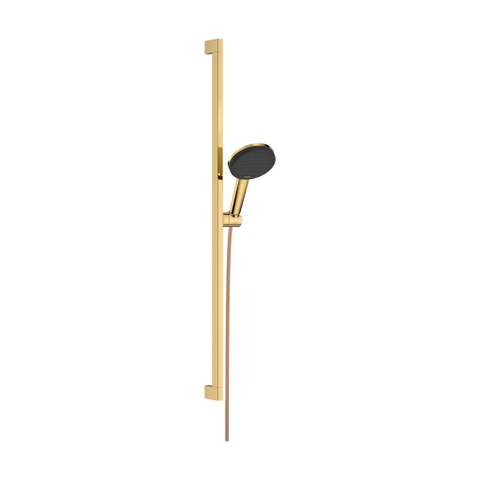 Hansgrohe Raindance alive Sel.S - 125 - 3jet - ecosmart - doucheset - 90cm - gepolijst goud (goud) SW1388436
