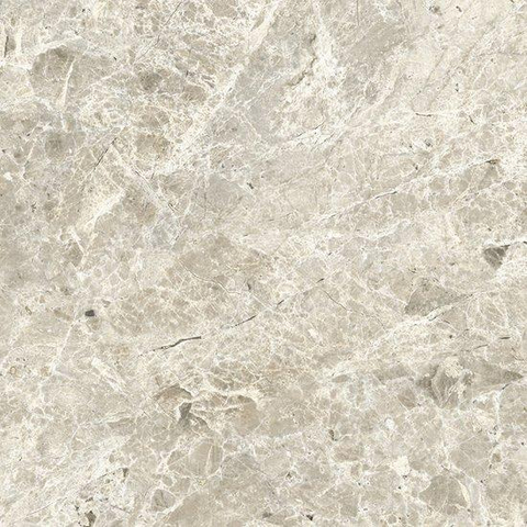 ÉCHANTILLON Ceralto Lazaro Marble Carrelage de sol - 60x60cm - 8.0mm - rectifié - Crème SW1557877