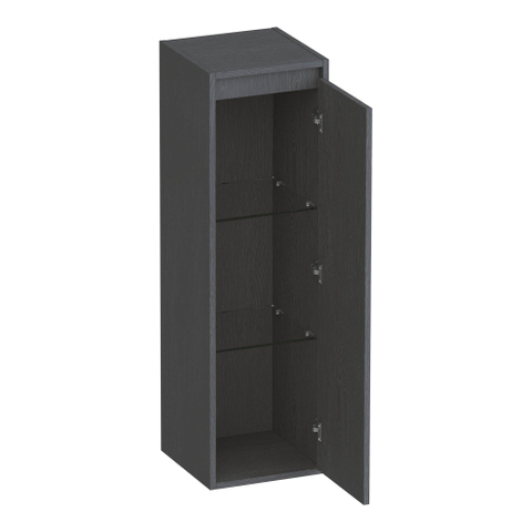 BRAUER Adore badkamerkast - 120x35x35cm - met 1 deur greeploos rechtsdraaiend Timber Grey SW1198202