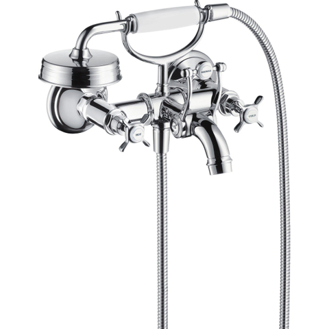AXOR Montreux robinet de baignoire avec douchette chrome 0451243