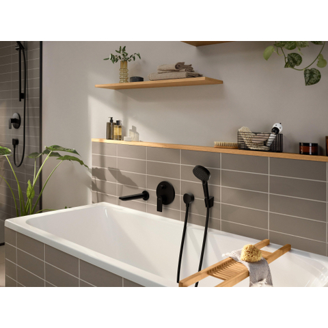 Hansgrohe Rebris Mitigeur bain encastré monotrou noir mat SW803059