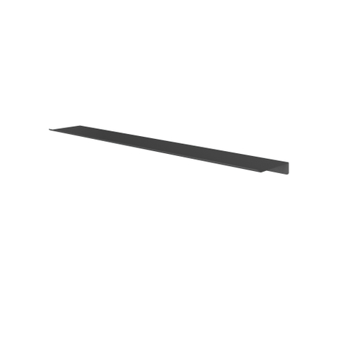 Hotbath &MORE Planchet - 80cm - inclusief bevestigings rails - PVD - geborsteld zwart SW1245964