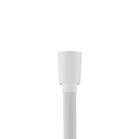 Hansgrohe Designflex Textiel - doucheslang - 160cm - wit SW918408