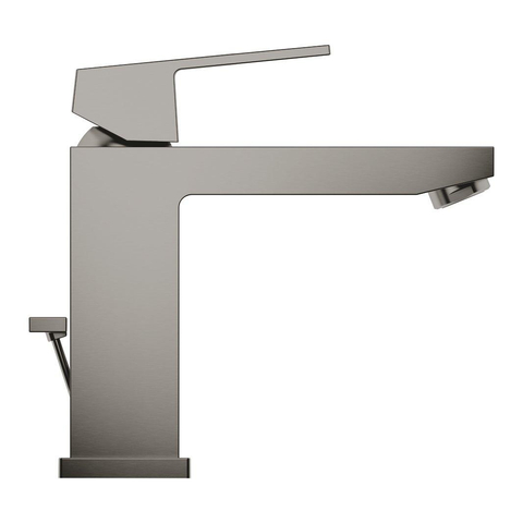 Grohe Eurocube Waterbesparende Wastafelkraan - M-Size - met waste - brushed hard graphite (antraciet) SW444148