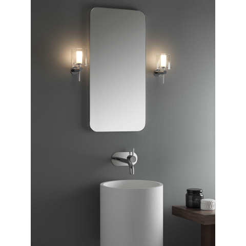 Astro Arezzo wandlamp exclusief G9 chroom 13x19.1cm IP44 staal A++ TWEEDEKANS OUT8795