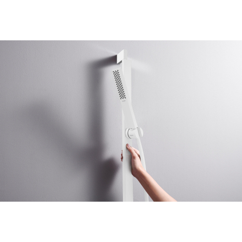 Hansgrohe Pulsify e Staaf - handdouche 100 - 1jet - ecosmart+ m.wit - mat wit SW918195