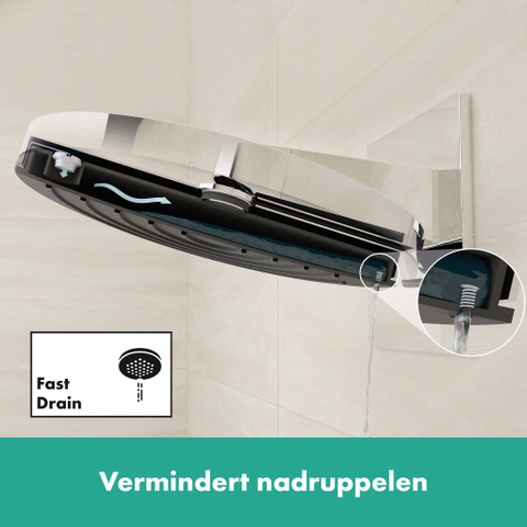 Hansgrohe Pulsify s Showerpipe - 260 - 1jet - met ShowerTablet - select - 400 - mat wit SW918147