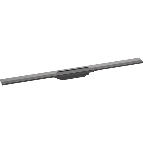 Hansgrohe RainDrain Flex Douchegoot - 90cm - inkortbaar - brushed black chrome SW1590355