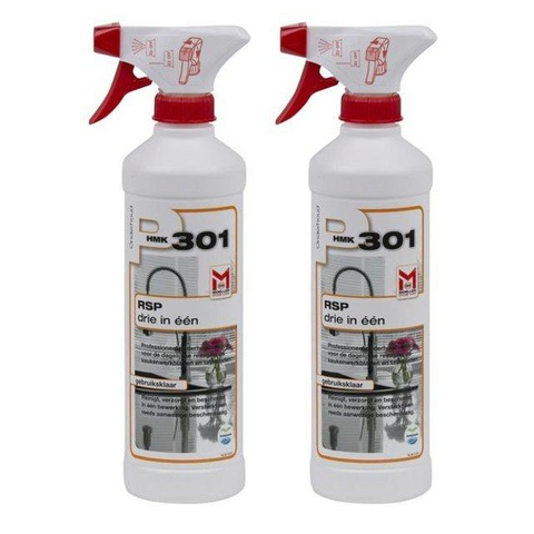 Moeller Hmk spray d'entretien nettoyant universel pour pierre naturelle/composite 0,5 litre 2 pièces SW809570