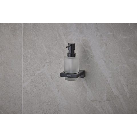 Hansgrohe AddStoris Q - zeepdispenser - mat zwart SW651500