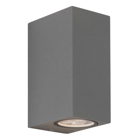 Astro Chios 150 Applique murale 15x6,8x9,2cm IP44 culot GU10 gris structuré SW378163