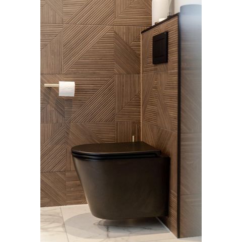 Ceralto Pavero Grain Decor-strip - 31.6x100cm - 10.4mm - Houtlook - Coffee SW542069