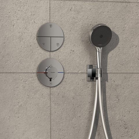 Hansgrohe Showerselect Thermostat encastré 1 fonction highflow chrome SW918064