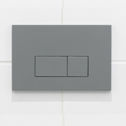 QeramiQ Dely Swirl Toiletset - 36.3x51.7cm - Geberit UP720 Duofix Sigma inbouwreservoir - slim zitting - bedieningsplaat licht grijs - rechthoekige knoppen - mat beige SW1413176