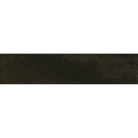 ÉCHANTILLON Ceralto Pavero Core Carreau mural - 6X27cm - 7.7mm - Rectangle - Black Lava Brillant SW1220891