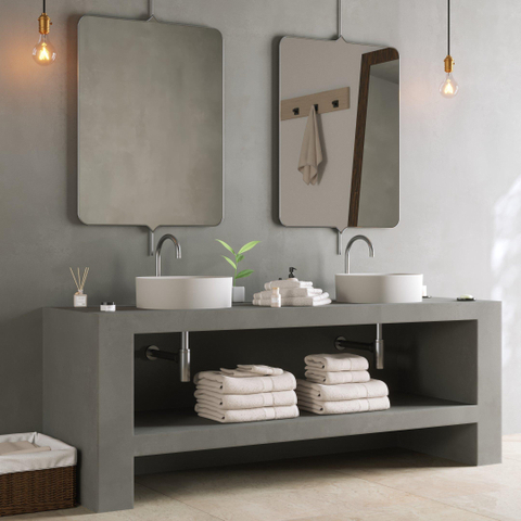 Ideavit Solidcliff-40 Vasque à poser Ovale 40x35x12,5cm Solid Surface Blanc mat SW303627