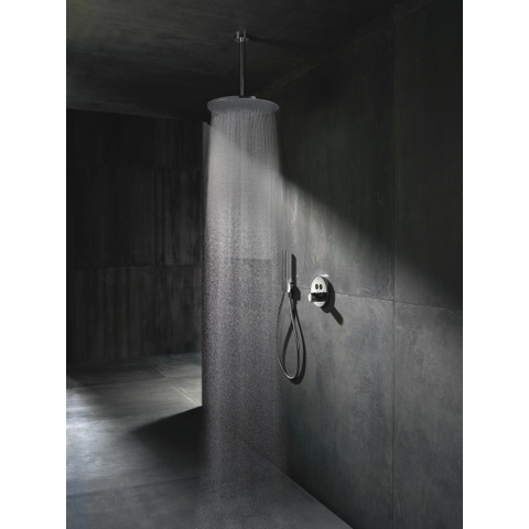 AXOR Showerselect plaque de finition thermostatique avec robinet d'arrêt pour 2 fonctions chrome GA32209