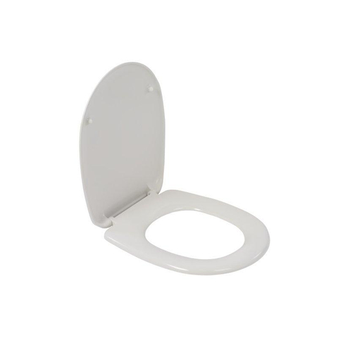 Plieger Compact abattant WC - rond - compact - court - blanc 0260486
