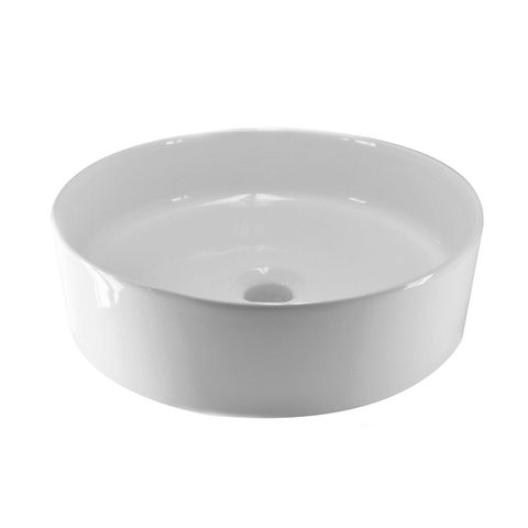 Wiesbaden Link Waskom rond - 40x12cm - keramiek - glans wit SW373885