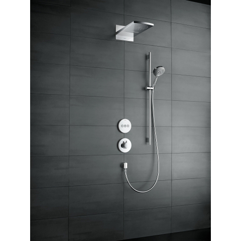 Hansgrohe Raindance Select S Doucheset - 120 - 3jet - met Unica - glijstang 90 cm en zeepschaal - hoogglans chroom GA96536