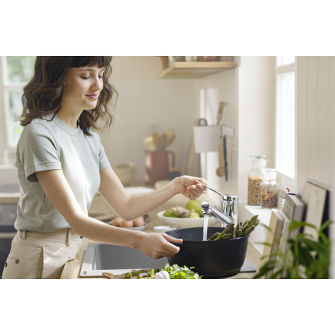 Hansgrohe Zesis m33 - eengreeps keukenmengkraan - 150 - 1jet - hoogglans chroom SW730052