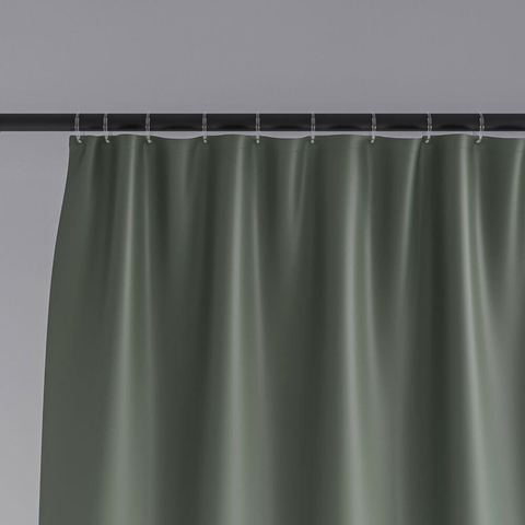 Sealskin Cosima Rideau de douche - 200x120cm - vert SW1220474