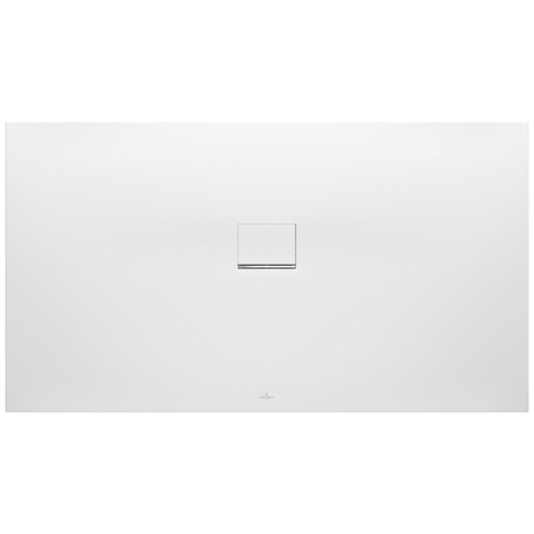 Villeroy & Boch Squaro Infinity receveur de douche en matière synthétique - Quaryl rectangulaire 140x80x4cm - blanc mat SW228353