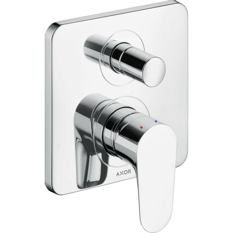 AXOR Citterio M partie apparente de robinet de baignoire encastré avec inverseur avec combinaison de sécurité chrome 0450499