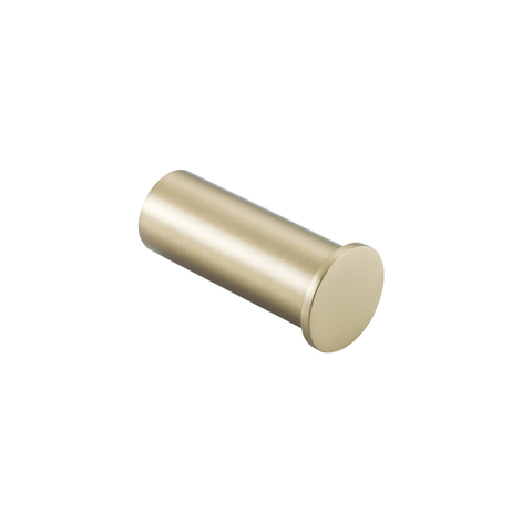 Fortifura Calvi Handdoekhaak - rond - enkel - PVD - geborsteld messing (goud) SW1211588