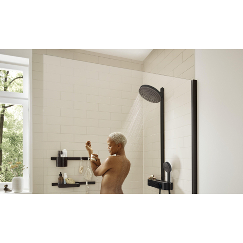 Hansgrohe Pulsify s Showerpipe - 2jet - ecosmart - met ShowetTablet - select - 400 - mat zwart SW651085