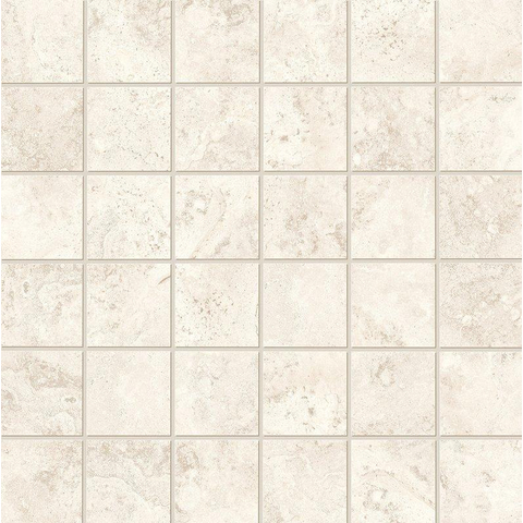 SAMPLE Terravito Favella Mozaiek wand- en vloertegel - 30x30cm - 9.0mm - Bianco SW1596325