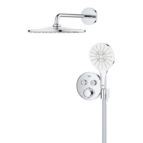 Grohe QuickFix Precision SmartControl Inbouw Douchesysteem - Vitalio Rain Mono 310 hoofddouche - chroom SW1120182
