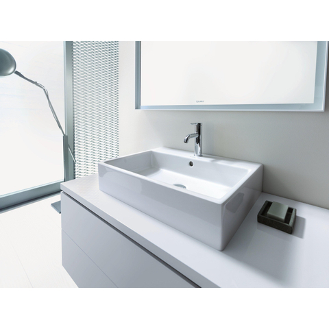 Duravit Vero Air lavabo - 60x47x16.5cm - 1 trou de robinet - avec trop-plein - blanc SW156990
