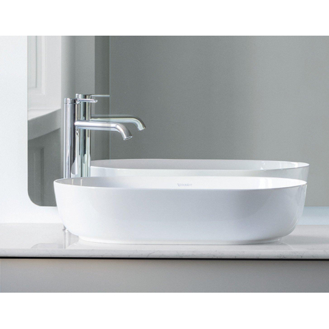 Duravit C.1 1 greeps wastafelmengkraan - 196x40x322mm - hoogglans chroom SW420714