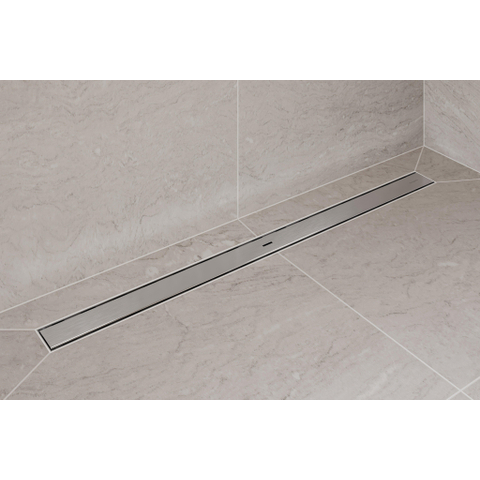 Hansgrohe RainDrain Allround Douchegoot - 90cm - standaard/vlakke installatie - brushed stainless steel SW1590333