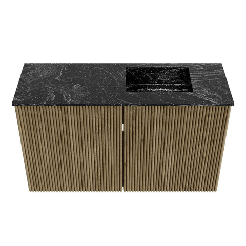 Mondiaz JOYA-DLUX 70cm toiletmeubel - kleur Dusk - Wastafel FAYE positie Rechts Zonder kraangat kleur Lava. SW1423229