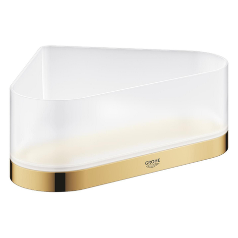 Grohe Selection Douchetray - 17x17x20x8.5cm - hoekmodel - wandmontage - cool sunrise (goud) SW499795