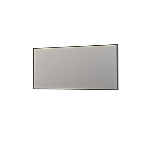 INK SP19 miroir – rectangle – 180 x 80 cm – LED indirecte – Noir mat SW693194
