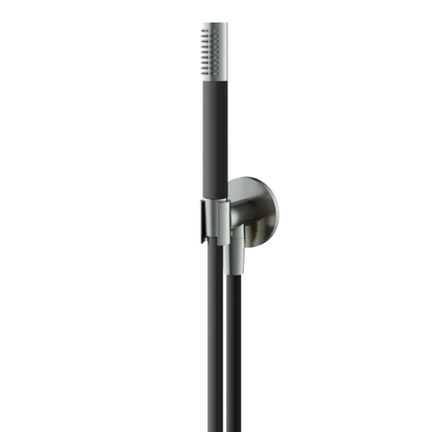 Hotbath Archie Handdouche - Wandsteun - uitlaat - doucheslang 1.5m - voor inbouwkranen - IX RVS316 - RVS 316 SW798962