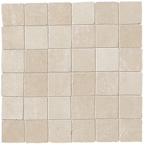 Terravito Ellino Mozaïektegel - 30x30cm - 9mm - Sand mat SW1119877