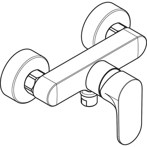 Hansgrohe Rebris S mengkraan inbouw 2f chroom SW1567360