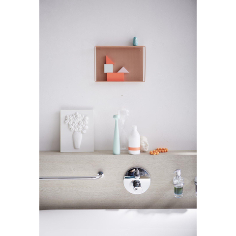 Emco Rondo 2 distributeur de savon avec flacon chrome 0630517
