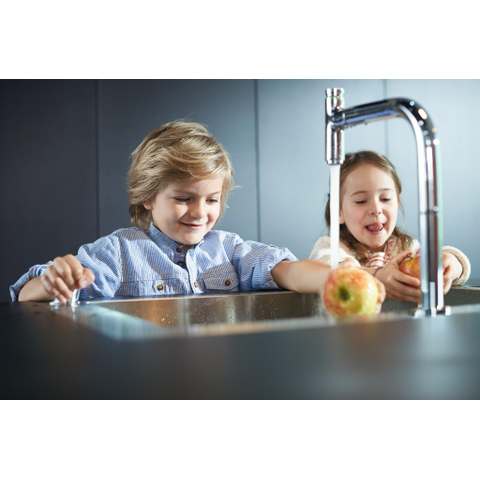 Hansgrohe Metris Select M71 2-gats - 1 greeps keukenkraan - met uittrekbare. vuistdouche - hoogglans chroom SW541876